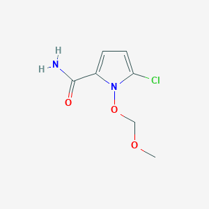 1H-Pyrrole-2-carboxamide, 5-chloro-1-(methoxymethoxy)-