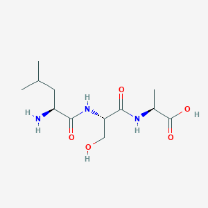 L-Alanine, L-leucyl-L-seryl-