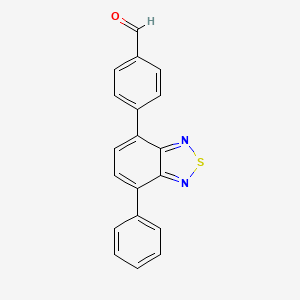 4-(7-Phenyl-2,1,3-benzothiadiazol-4-yl)benzaldehyde