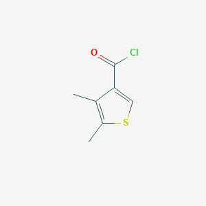 B1420696 4,5-Dimethylthiophene-3-carbonyl chloride CAS No. 1160248-80-5