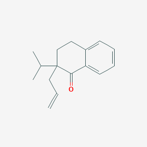 2-(Propan-2-yl)-2-(prop-2-en-1-yl)-3,4-dihydronaphthalen-1(2H)-one