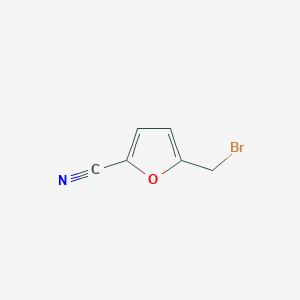 B142070 5-(Bromomethyl)furan-2-carbonitrile CAS No. 148759-25-5