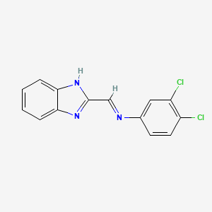 N-[(2H-Benzimidazol-2-ylidene)methyl]-3,4-dichloroaniline