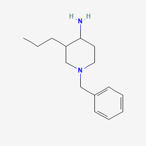 1-Benzyl-3-propylpiperidin-4-amine