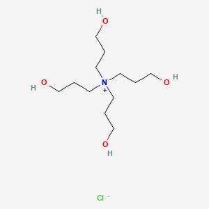 3-Hydroxy-N,N,N-tris(3-hydroxypropyl)propan-1-aminium chloride