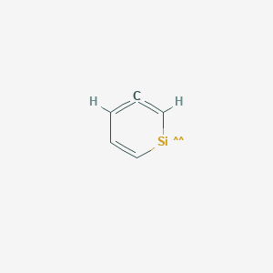 molecular formula C5H4Si B14207292 CID 57418965 