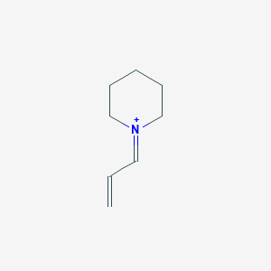 molecular formula C8H14N+ B14207605 1-(Prop-2-en-1-ylidene)piperidin-1-ium CAS No. 918427-97-1