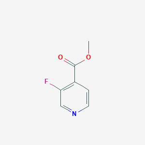 molecular formula C7H6FNO2 B1420763 Methyl 3-fluoroisonicotinate CAS No. 876919-08-3