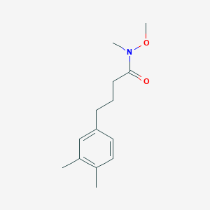 4-(3,4-Dimethylphenyl)-N-methoxy-N-methylbutanamide