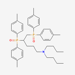 4,5-Bis[bis(4-methylphenyl)phosphoryl]-N,N-dibutylpentan-1-amine