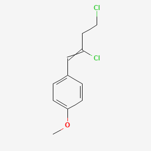 1-(2,4-Dichlorobut-1-en-1-yl)-4-methoxybenzene