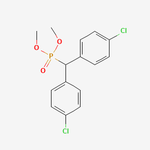 Phosphonic acid, [bis(4-chlorophenyl)methyl]-, dimethyl ester