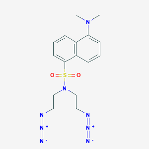 N,N-Bis(2-azidoethyl)-5-(dimethylamino)naphthalene-1-sulfonamide