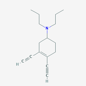 3-Cyclohexen-1-amine, 3,4-diethynyl-N,N-dipropyl-