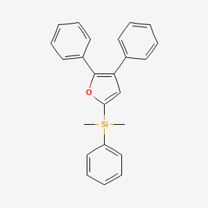 (4,5-Diphenylfuran-2-yl)(dimethyl)phenylsilane