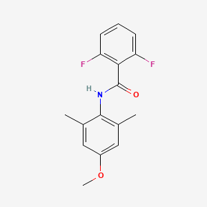 2,6-Difluoro-N-(4-methoxy-2,6-dimethylphenyl)benzamide