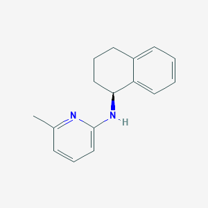 6-Methyl-N-[(1S)-1,2,3,4-tetrahydronaphthalen-1-yl]pyridin-2-amine