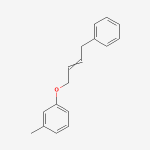 1-Methyl-3-[(4-phenylbut-2-en-1-yl)oxy]benzene