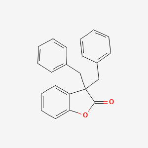 3,3-Dibenzyl-1-benzofuran-2(3H)-one