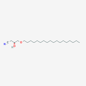 (3R)-3-Hydroxy-4-(octadecyloxy)butanenitrile