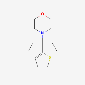 Morpholine, 4-[1-ethyl-1-(2-thienyl)propyl]-