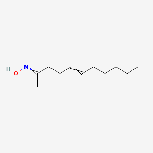 N-undec-5-en-2-ylidenehydroxylamine