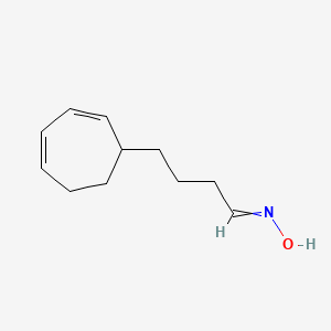 molecular formula C11H17NO B14208779 N-[4-(Cyclohepta-2,4-dien-1-YL)butylidene]hydroxylamine CAS No. 831171-67-6