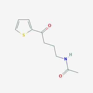 Acetamide, N-[4-oxo-4-(2-thienyl)butyl]-