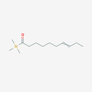 1-(Trimethylsilyl)dec-7-EN-1-one