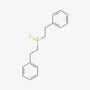 Phosphine sulfide, bis(2-phenylethyl)-