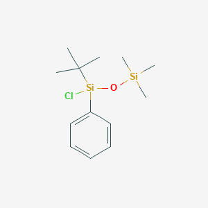 1-tert-Butyl-1-chloro-3,3,3-trimethyl-1-phenyldisiloxane