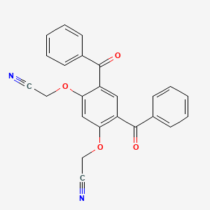 Acetonitrile, 2,2'-[(4,6-dibenzoyl-1,3-phenylene)bis(oxy)]bis-