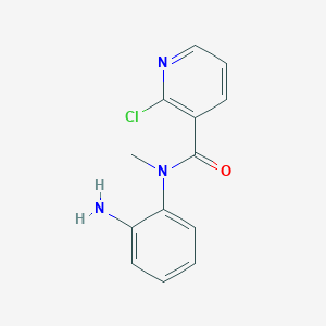 3-Pyridinecarboxamide, N-(2-aminophenyl)-2-chloro-N-methyl-