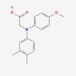 N-(3,4-Dimethylphenyl)-N-(4-methoxyphenyl)glycine