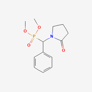 Dimethyl [(2-oxopyrrolidin-1-yl)(phenyl)methyl]phosphonate