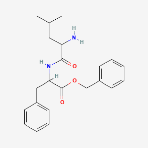 D-Phenylalanine, N-D-leucyl-, phenylmethyl ester