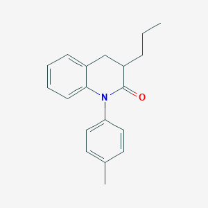 3-Propyl-1-p-tolyl-3,4-dihydro-1H-quinolin-2-one