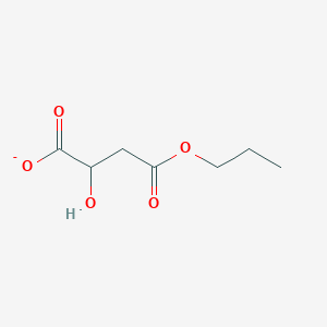 2-Hydroxy-4-oxo-4-propoxybutanoate