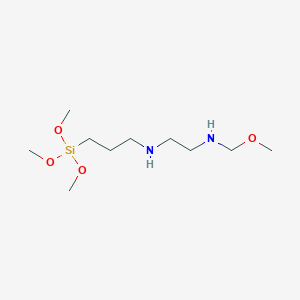 N~1~-(Methoxymethyl)-N~2~-[3-(trimethoxysilyl)propyl]ethane-1,2-diamine