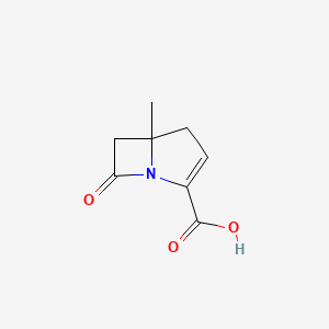 5-Methyl-7-oxo-1-azabicyclo[3.2.0]hept-2-ene-2-carboxylic acid