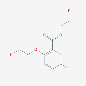 2-Fluoroethyl 2-(2-fluoroethoxy)-5-iodobenzoate