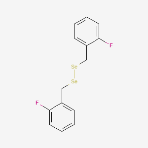 Diselenide, bis[(2-fluorophenyl)methyl]