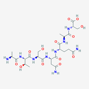 L-Serine, L-alanyl-L-threonyl-L-seryl-L-asparaginyl-L-glutaminyl-L-alanyl-