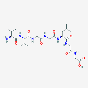 L-Valyl-L-valylglycylglycyl-L-leucylglycylglycine