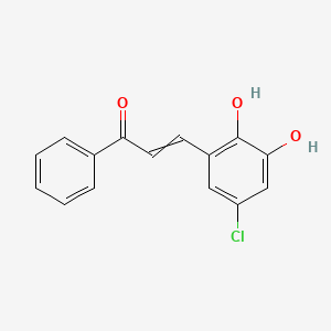 3-(5-Chloro-2,3-dihydroxyphenyl)-1-phenylprop-2-en-1-one