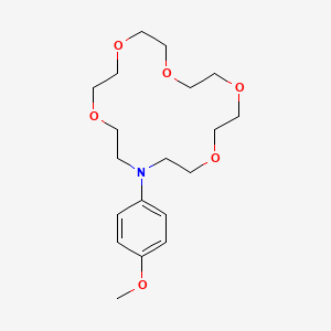 16-(4-Methoxyphenyl)-1,4,7,10,13-pentaoxa-16-azacyclooctadecane