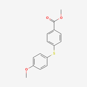 Methyl 4-[(4-methoxyphenyl)sulfanyl]benzoate