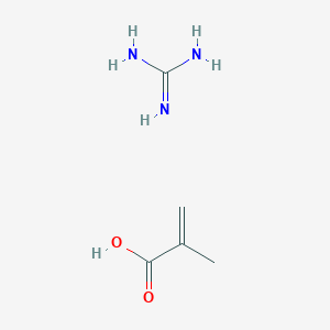 molecular formula C5H11N3O2 B14209373 Guanidine;2-methylprop-2-enoic acid CAS No. 735279-32-0