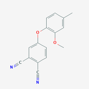 4-(2-Methoxy-4-methylphenoxy)benzene-1,2-dicarbonitrile