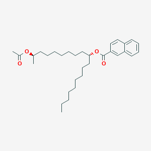 (2R,10R)-2-(Acetyloxy)nonadecan-10-yl naphthalene-2-carboxylate